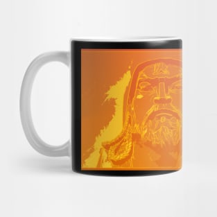 Vaporwave Genghis Khan 4222 Ulaanbaatar Mug